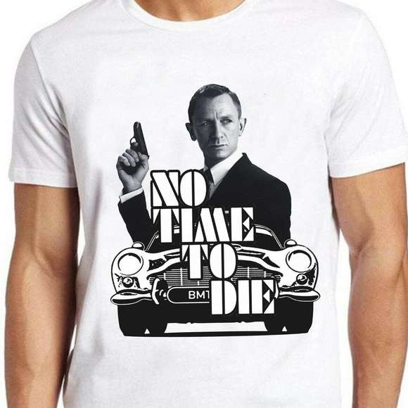 No Time To Die James Bond Shirt - Picture 1 of 4